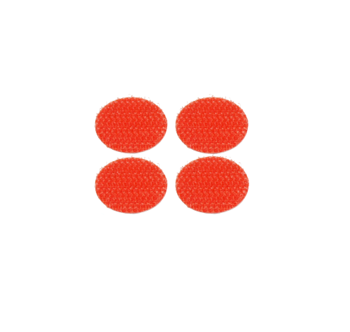 4x Ersatzklettklebepunkte rot für WSB2