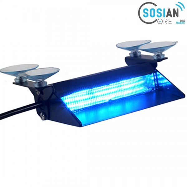 SOSIAN CORE-DL1 Scheibenblitzer Single LED blau
